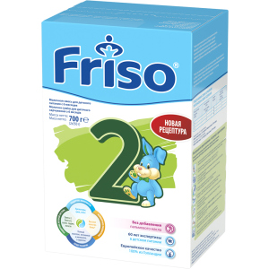 Смесь сухая молочная Friso Фрисолак 2 с 6 до 12 месяцев 700 г (2х350 г) (8716200722711)