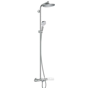 Душовий гарнітур HANSGROHE Crometta S 240 Showerpipe 27320000 ТОП в Одесі