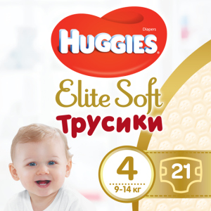 Трусики-підгузки Huggies Elite Soft Pants 4 (L) 21 шт (5029053546971) краща модель в Одесі