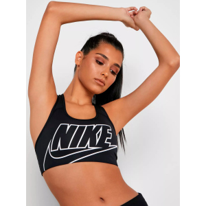 Спортивный топ Nike Swoosh Futura Bra BV3643-010 S (193655466588) в Одессе