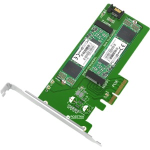 Адаптер Maiwo Multi-Size PCI-E to M.2 PCIe SSD / SATA to M.2 SATA SSD (KT015) в Одессе