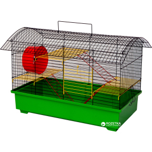 Клітина для гризунів Лорі Біг Вагон 40.5 х 61 х 39.5 см Зелена (4823094302371) в Одесі