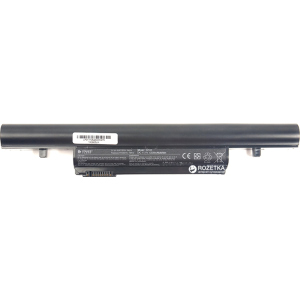 Аккумулятор PowerPlant для Toshiba Satellite R850 Black (11.1V/5200mAh/6Cells) (NB510184) ТОП в Одессе