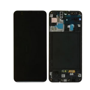 Дисплей для Samsung А50 2019 A505 Black GH82 19204A с рамкой Service Original в Одессе