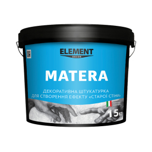 Декоративная штукатурка MATERA ELEMENT DECOR 15 кг лучшая модель в Одессе