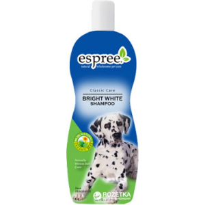 Шампунь Espree Bright White Shampoo для собак білих та світлих забарвлень 591 мл (e00381) краща модель в Одесі