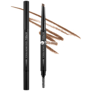 Карандаш для бровей A'pieu Edge Brow Pencil Средне-коричневый 0.35 г (8806185751834) лучшая модель в Одессе