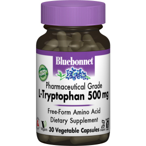 Аминокислота Bluebonnet Nutrition L-Триптофан 500 мг 30 капсул (743715000933) ТОП в Одессе