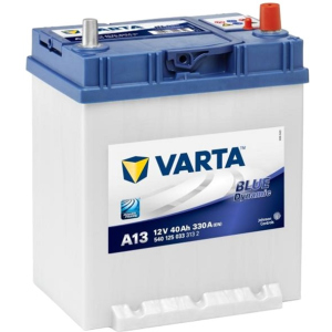 Автомобільний акумулятор Varta Blue Dynamic 40А Єв Тонка клема (-/+) ASIA A13 (330EN) (540125033) краща модель в Одесі