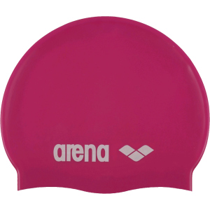 Шапочка для плавания Arena Classic Silicone Jr 91670-091 Fuxia White (3468333887748)