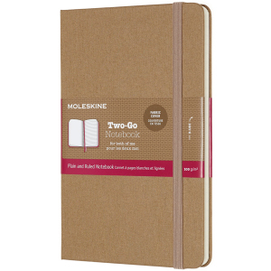 Записная книга Moleskine Two-Go 11.5 x 17.5 см 144 страницы Бежевая (8058647620206) лучшая модель в Одессе