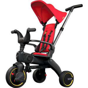 Складаний триколісний велосипед Doona Liki Trike S1 Flame Red (SP510-99-031-015) (4897055666673) в Одесі