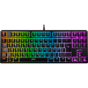 Клавіатура провідна Xtrfy K4 TKL RGB Kailh Red RGB USB (XG-K4-RGB-TKL-R-RUS) ТОП в Одесі