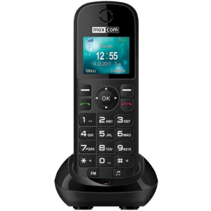 Мобільний телефон Maxcom MM35D Black надійний