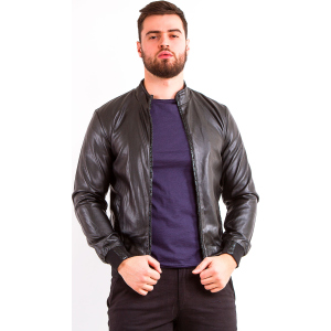 Куртка зі штучної шкіри Remix 2681 3XL Чорна (2950006499439) ТОП в Одесі