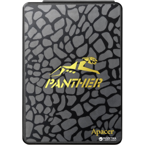 Apacer AS340 Panther 480GB 2.5" SATAIII TLC (AP480GAS340G-1) краща модель в Одесі