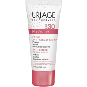 Сонцезахисний крем для обличчя Uriage Roséliane Crème Anti-Rougeurs SPF 30 Проти почервоніння 40 мл (3661434005350) краща модель в Одесі