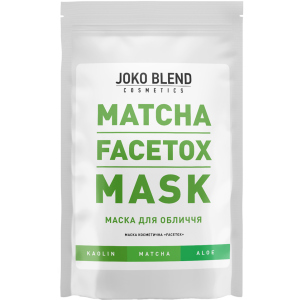 Маска для обличчя Joko Blend Matcha Facetox Mask 100 г (4823099500994) в Одесі