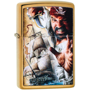 Запальничка Zippo 204B Mazzi Золотиста (Zippo 29781) ТОП в Одесі