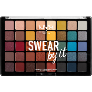 Палетка теней для век и лица NYX Professional Makeup Swear By It 40 г (800897170387)