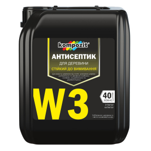 Антисептик важковимивний Kompozit W3 (10 л)