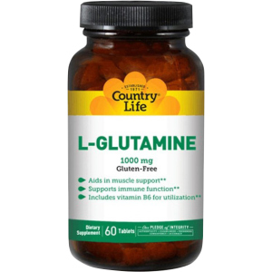 Аминокислота Country Life L-Glutamine 1000 мг 60 таблеток (015794011910)