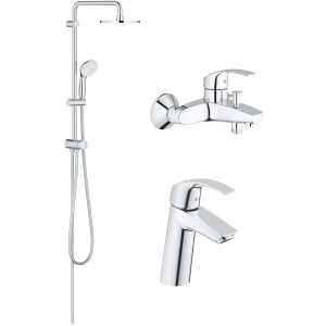 Набір змішувачів GROHE Eurosmart 123389M (23324001+27389002+33300002) ТОП в Одесі