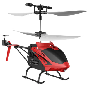 Вертолет Syma S5H 2.4 ГГц 23 см со светом, барометром и гироскопом Red (S5H_red) (6946702902980) лучшая модель в Одессе