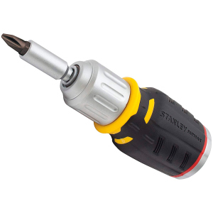 Викрутка Stanley + 6 біт Fatmax Stubby реверсивна (FMHT0-62688) краща модель в Одесі