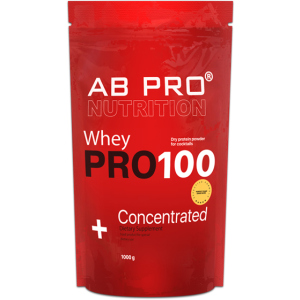 Protein AB PRO PRO 100 Whey Concentrated 1000 g Chocolate (PRO1000ABCH39) в Одесі