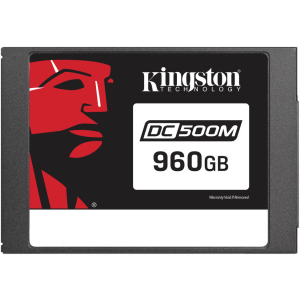 Kingston DC500M 960GB 2.5" SATAIII 3D TLC (SEDC500M/960G) краща модель в Одесі