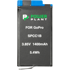 Аккумулятор PowerPlant GoPro SPCC1B 1400 мАч (CB970384) лучшая модель в Одессе