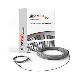 GrayHot 345 Вт (2,3-2,9 м2) теплый пол, двухжильный кабель лучшая модель в Одессе