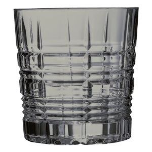 Набір низьких склянок Luminarc Даллас Сяючий Графіт 4 шт х 300 мл (P9318/1) краща модель в Одесі