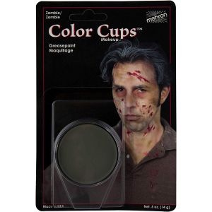 Кремовый грим Mehron Color Cups Zombie Flesh 12 г (CCC-Z) (764294502137)