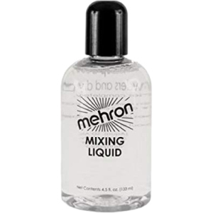 Рідина для фіксації Mehron Mixing Liquid металевого порошку, блискіток, пігментів, розсипчастих тіней 133 мл (129M) (764294529042)