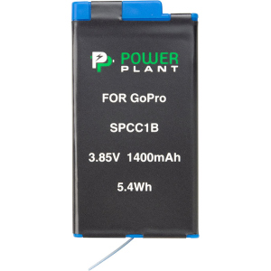 Аккумулятор PowerPlant GoPro SPCC1B 1400 мАч (CB970346) в Одессе