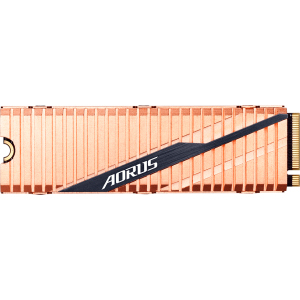 Gigabyte Aorus NVMe Gen4 SSD 1 ТБ M.2 2280 NVMe PCIe 4.0 x4 3D NAND TLC (GP-ASM2NE6100TTTD)