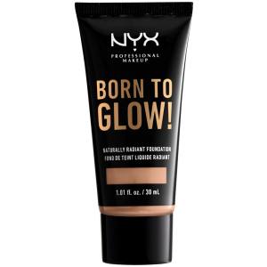 Тональна основа NYX Professional Makeup Born to Glow з натуральним сяючим фінішом 7.5 Soft beige 30 мл (800897190385) в Одесі