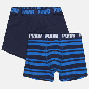 Труси-шорти Puma Heritage Stripe Boxer 2 90783803 L 2 шт Blue (8718824909622) рейтинг