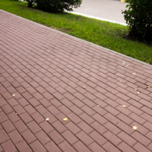 Тротуарна плитка Еко Цегла 4 см, коричнева, 1 кв.м в Одесі