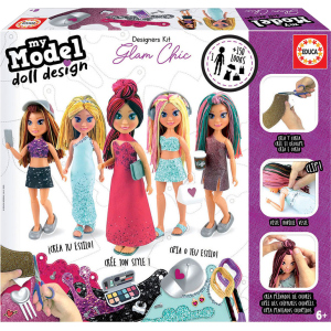 Набір для творчості Educa My Model Glam chic (18367) (8412668183674)