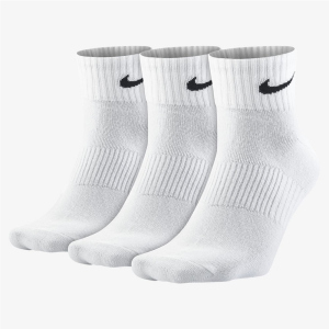 хорошая модель Носки Nike U Nk Everyday Ltwt Ankle 3Pr SX7677-100 46-50 (XL) 3 пары Белые (888407239120)