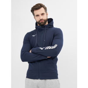 Спортивна кофта Mizuno 32EC7B7014 S Синя (5054698393444) ТОП в Одесі