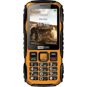 Мобільний телефон Maxcom MM920 Black-Yellow ТОП в Одесі