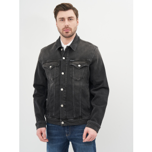 Джинсова куртка Calvin Klein Jeans Foundation Jacket J30J317247-1BY L Denim Black (8719853601426) краща модель в Одесі