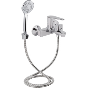 хороша модель Змішувач для ванни LIDZ (CRM) 46 78 006-1 New з душовим гарнітуром