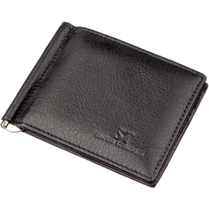Затискач для купюр ST Leather Accessories 18945 Чорний рейтинг