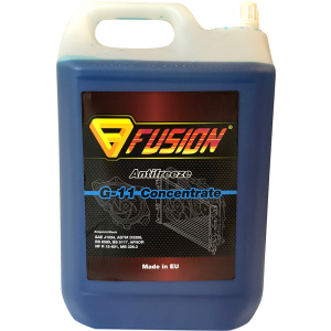 Антифриз концентрат Fusion Antifreeze Concentrate G-11 -80 5 л Синій (F80G11/5) краща модель в Одесі