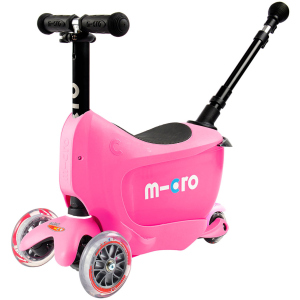 Самокат Micro Mini 2Go Deluxe Plus Pink (MMD033) (7640108563323) ТОП в Одесі